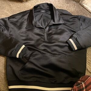 Vintage Quarter-Zip Cadet Collar Sweatshirt